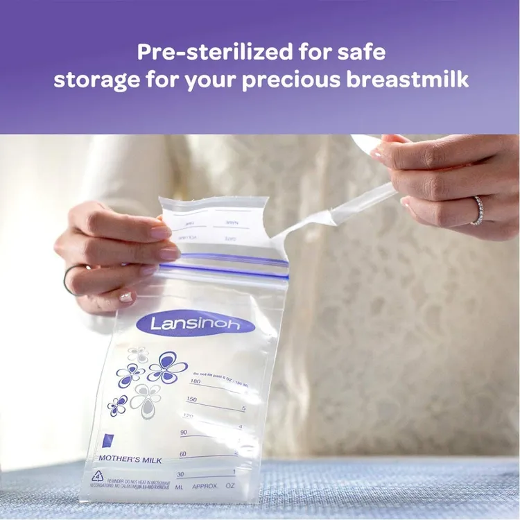 [Clearance] Lansinoh, Breastmilk Storage Bags, 50 Bags