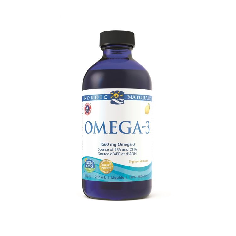 美国Nordic Naturals挪威小鱼液体Omega-3 237毫升 保护心血管健康 健脑益智