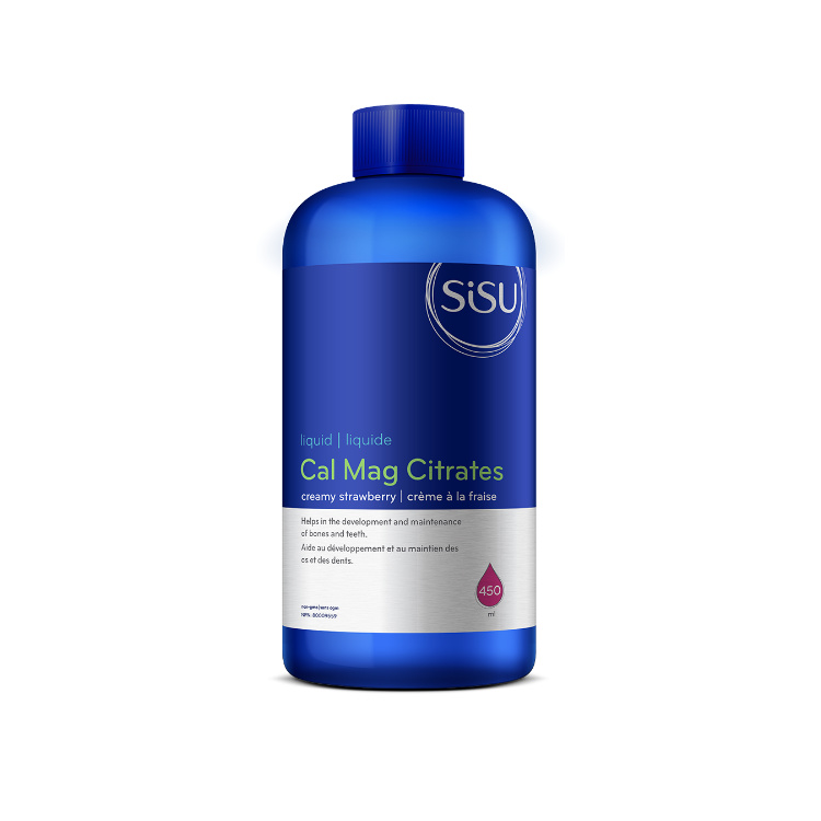 SISU, Cal Mag Citrates Liquid with D3-Blueberry, 450 ml