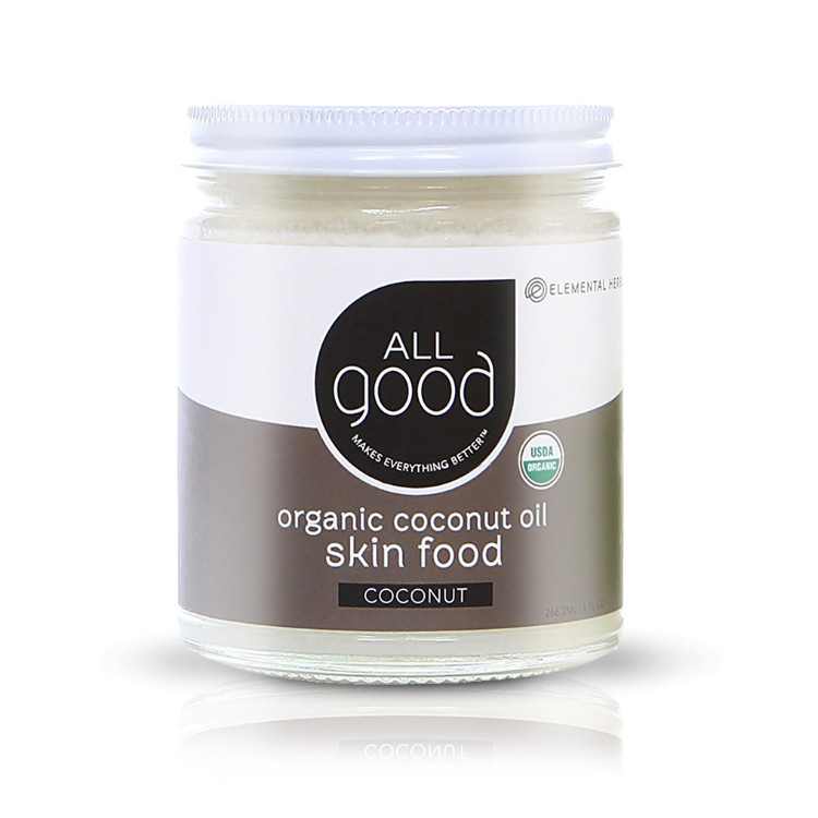 All Good, Organic Coconut Oil Skin Food, Original, 266ml