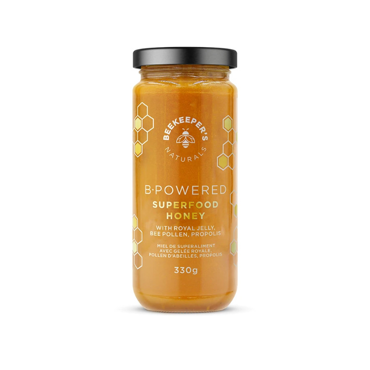 BeeKeeper's, B.Powered Superfood Honey, 330g
