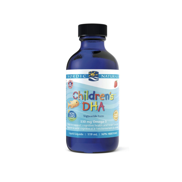 Nordic Naturals, Children's DHA Liquid-Strawberry, 237ml