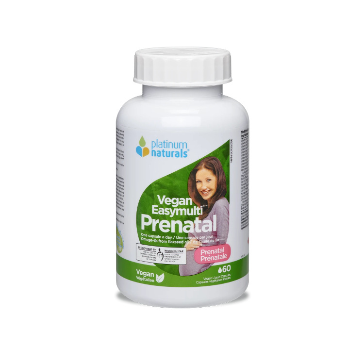 Platinum Naturals, Easymulti Prenatal Vegan, 60 Softgels