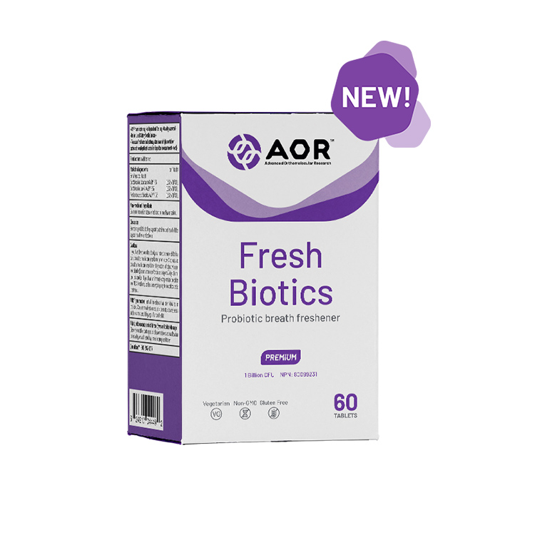 AOR, Fresh Biotics, 60 Chewable Tablets