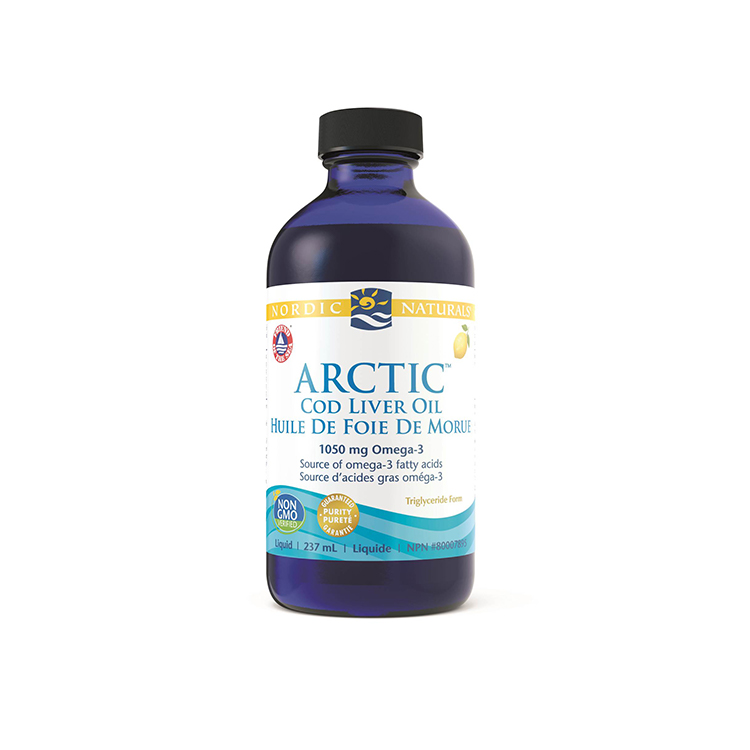 Nordic Naturals, Arctic Cod Liver Oil, Lemon Flavour, 237ml