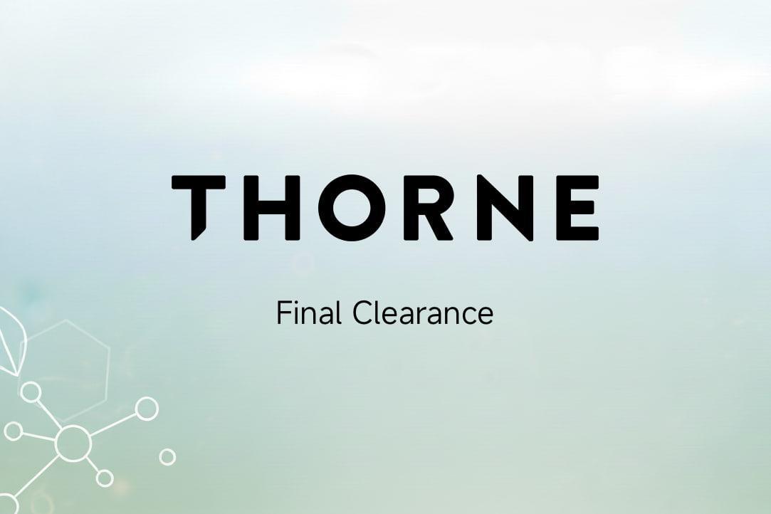 Get 30% off Thorne! Use code THOR30 at checkout.
