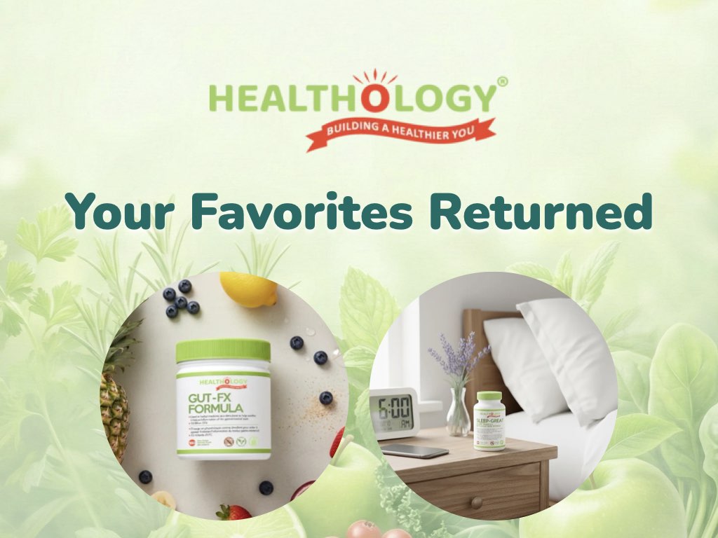 Healthology -- Best Sellers Are Back!