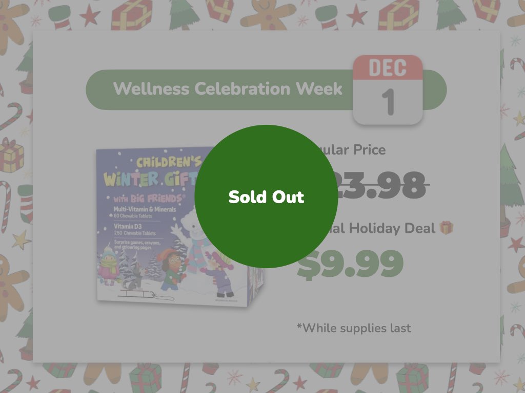 DAY 1 ｜ Winter Gift Box — Only $9.99!