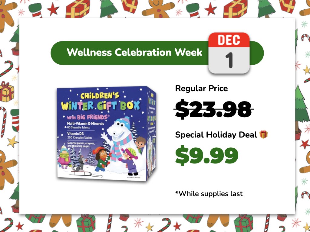 DAY 1 ｜ Winter Gift Box — Only $9.99!