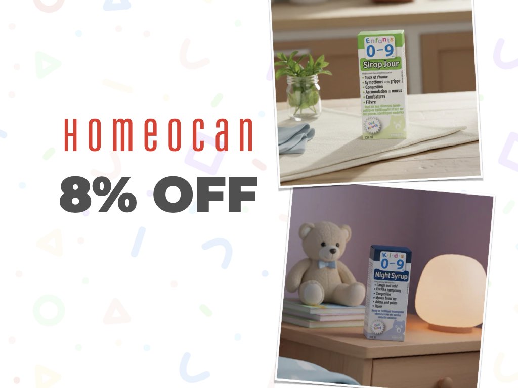 Save 8% on Homeocan